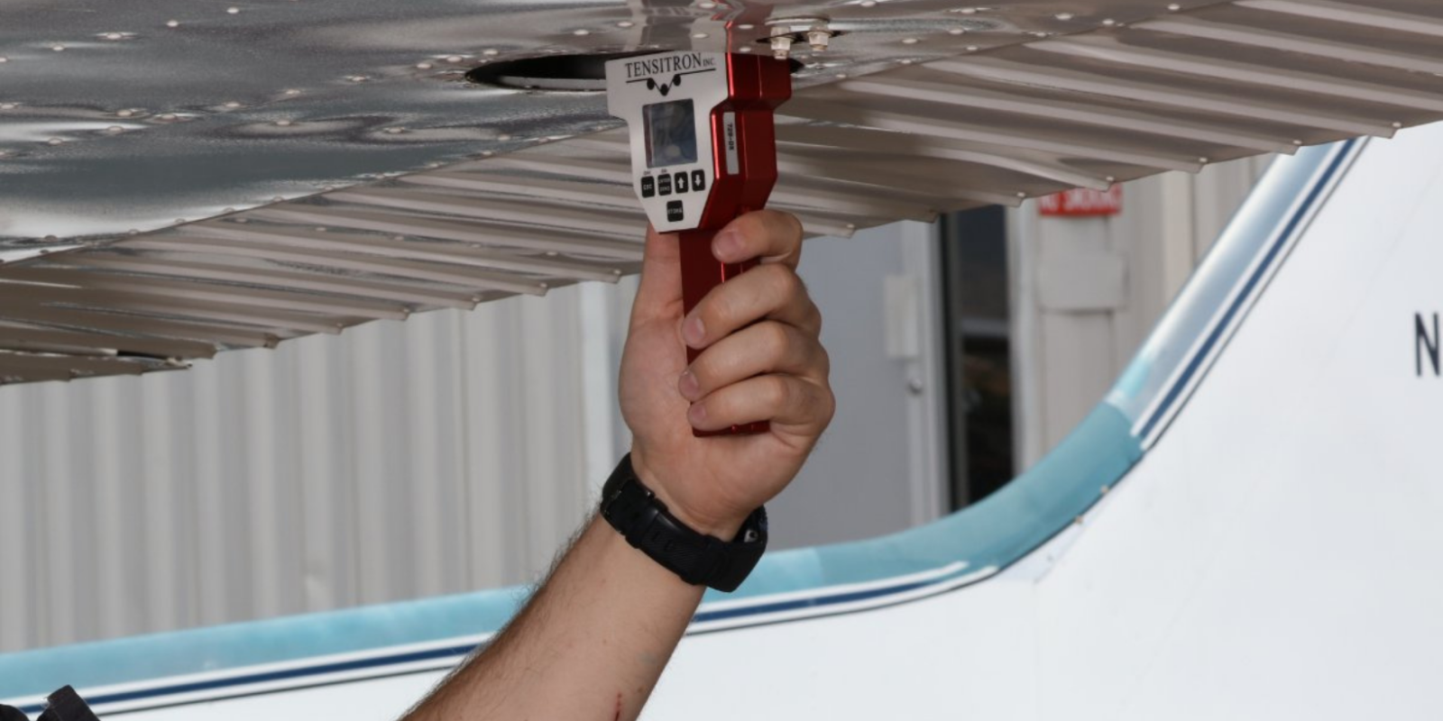 Tensitron tension measurement equipment