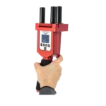 Tensitron BTX-1 band tension meter for measuring strap, belt, webbing, and tape tension