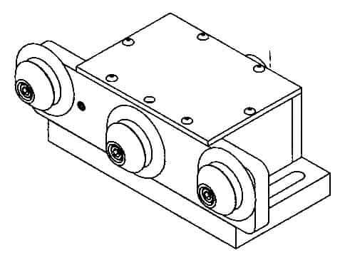3 Roller Low Force Load Cell