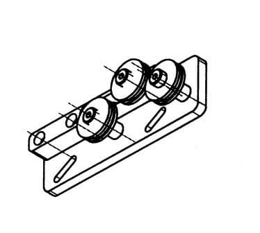 Low Profile 3 Roller Sensor